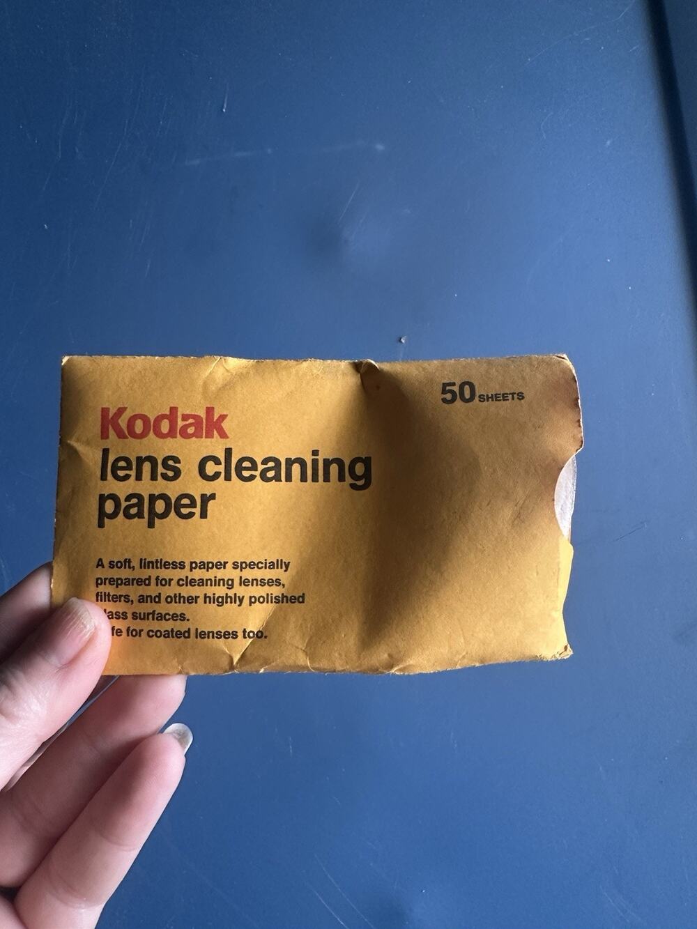 Kodak Lens Cleaning Paper Sheets, Kodak MPN KP 62647-B